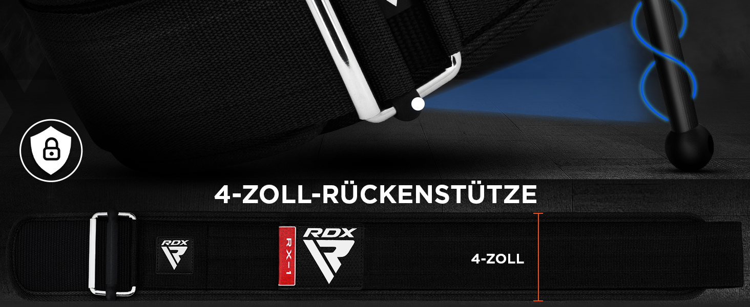 Гірчичний пояс для важкої атлетики RDX 4