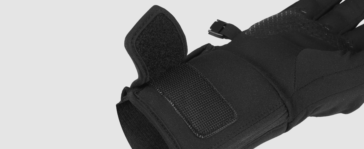 Обогревні рукавички-вкладиші для чоловіків та жінок, акумулятор 7.4V, 3 режими нагріву (40-65°C), сенсорний екран, для зимових видів спорту та роботи на відкритому повітрі, M-L