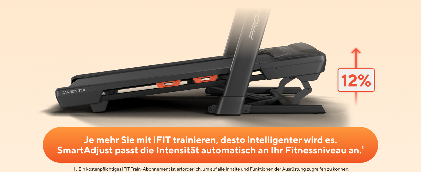 Бігова доріжка ProForm Carbon TLX - для ефективних кардіотренувань