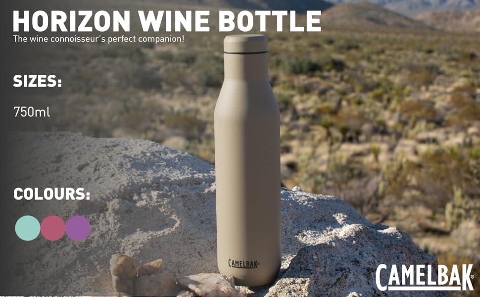 Термобутилка Camelbak з вакуумною ізоляцією, нержавіюча сталь, чорна