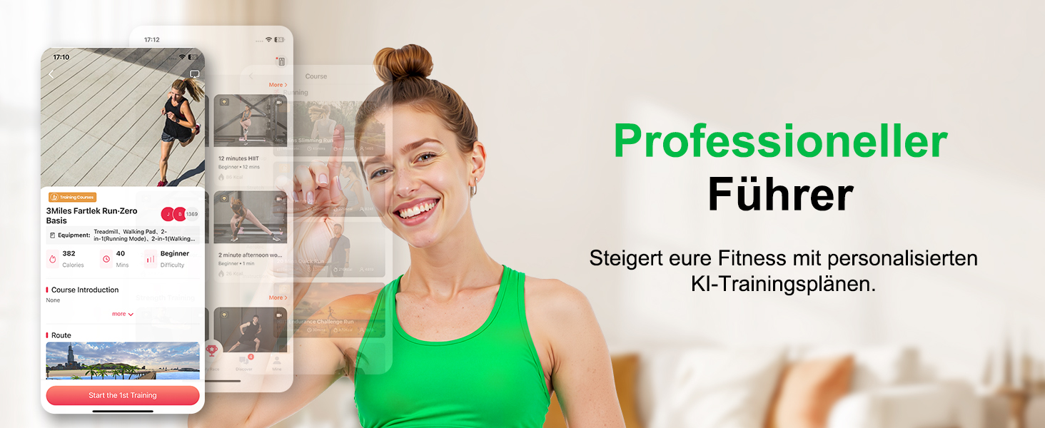 Бігова доріжка Lacuffy Walking Pad з нахилом та AI-тренуванням, керування через додаток, для дому та під стіл, макс. 136 кг, 90 см, чорна