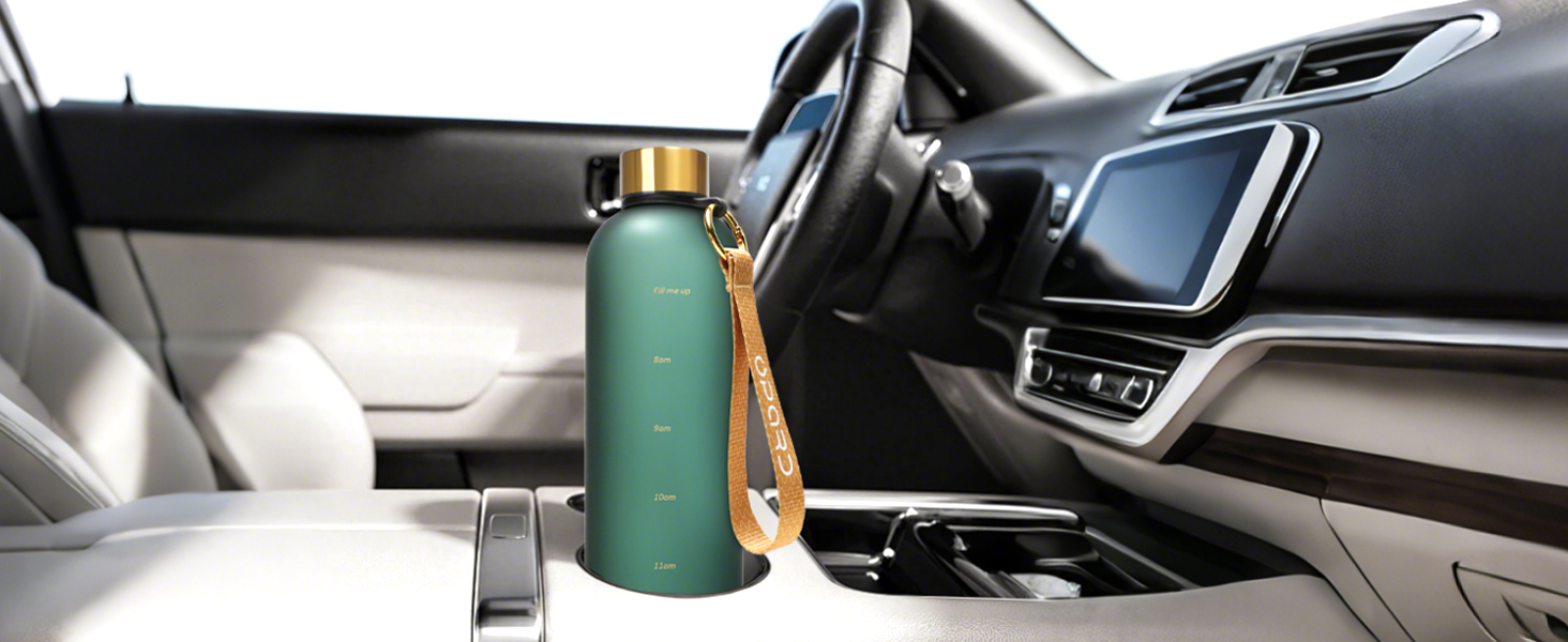 Спортивна пляшка для води Opard 1л/800мл, Tritan, без BPA, для фітнесу та занять спорту, зелений колір