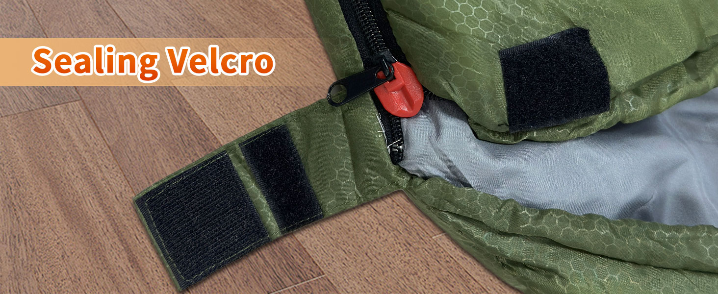 Спальний мішок Outdoor для дорослих, машинного прання, зимовий, водонепроникний, 3-4 сезони, з компресійним мішком, для кемпінгу, походів, подорожей, 0°C-Комфорт, Чорний (Оливковий), 220x85CM-L