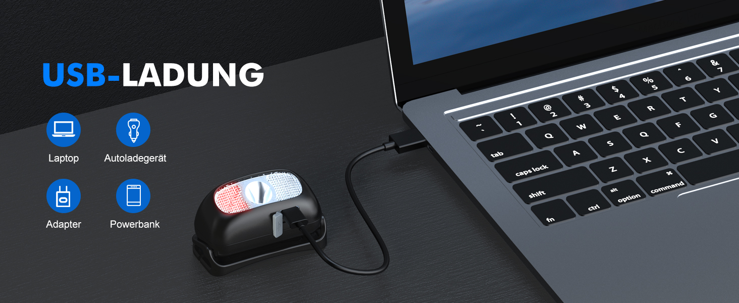 Налобний ліхтар LED, 2 шт. - перезарядна суперяскрава модель з 5 режимами, біле та червоне світло, IPX4 вологостійкий, регульований кут 60° для бігу/кемпінгу/дорослих