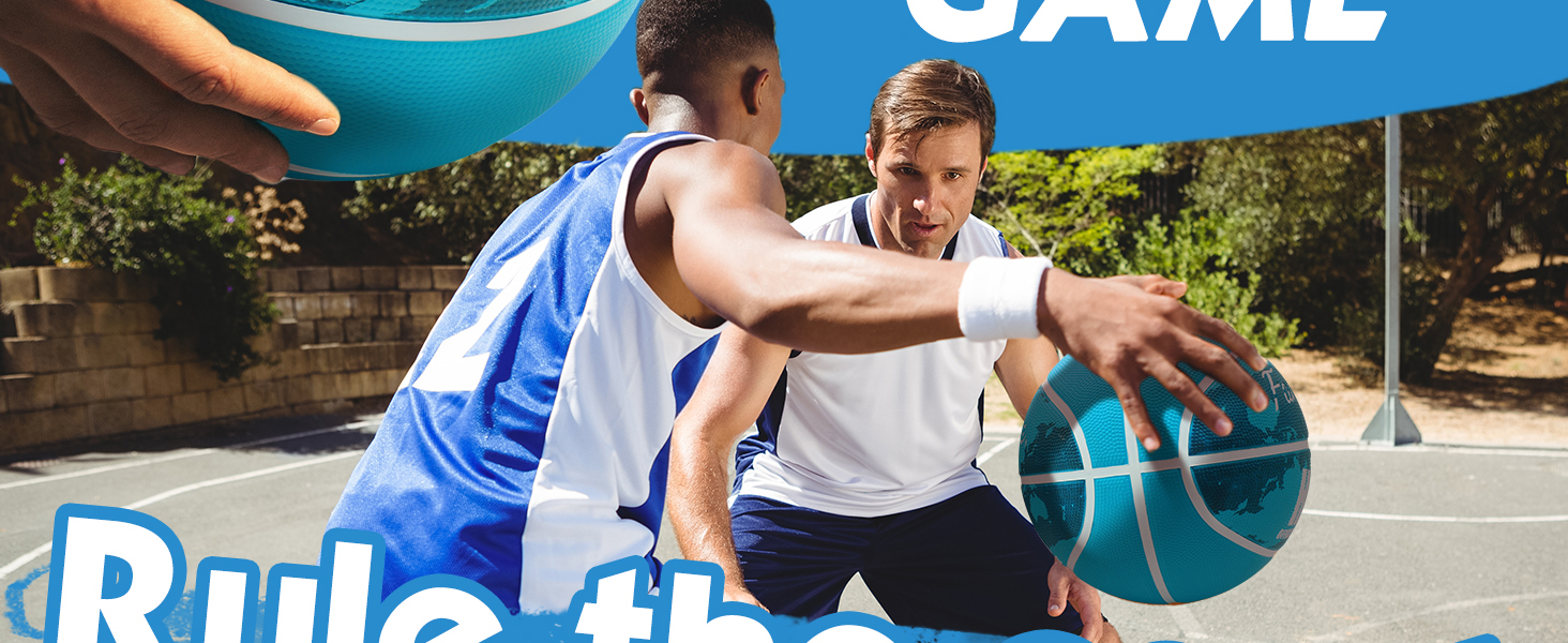 Гумовий баскетбольний м'яч Fantecia, розмір 7, для гри в приміщенні та на вулиці, тренування, чоловічий, жіночий, дорослий, підлітковий, з насосом