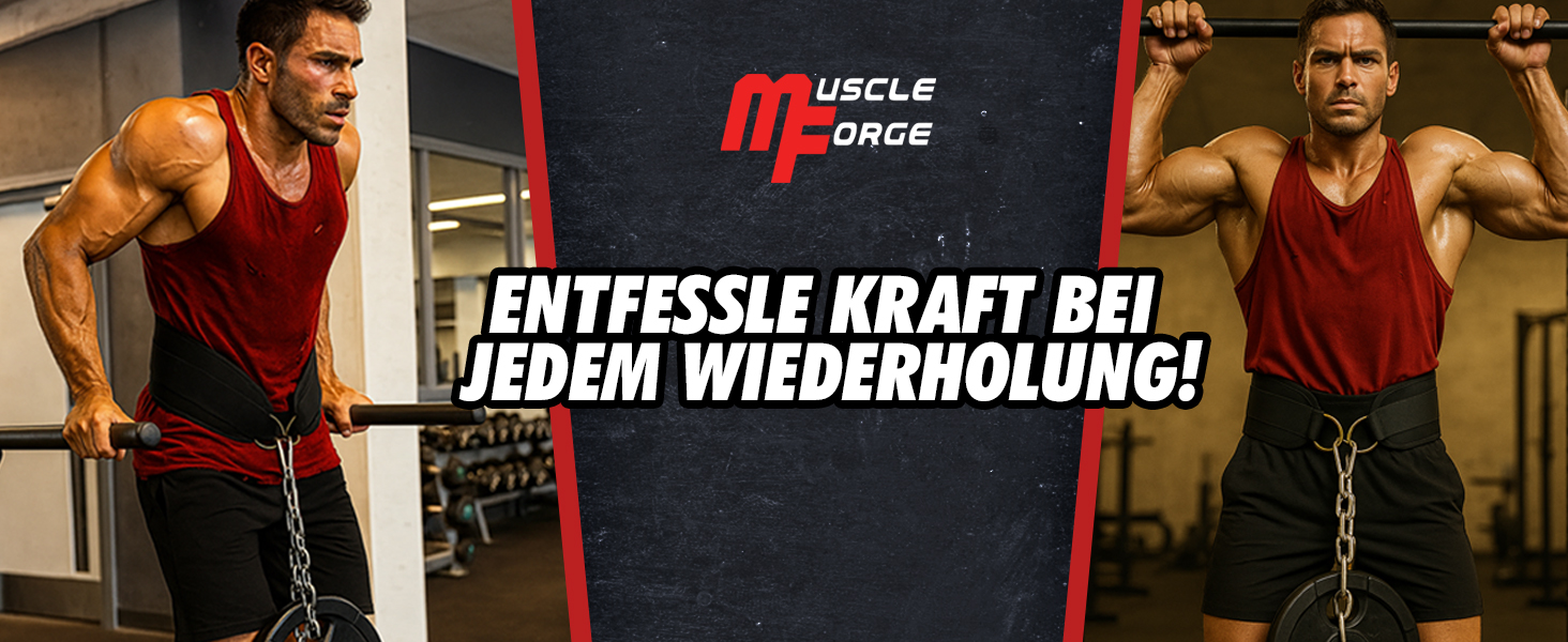 Пояс для вправ з ланцюгом 80см, сталевий ланцюг для підтягувань та віджимань на брусах | Міцний вантажний пояс для тренажерного залу та силових тренувань | Тренувальний пояс з вагою до 240кг, для додаткової ваги для чоловіків та жінок