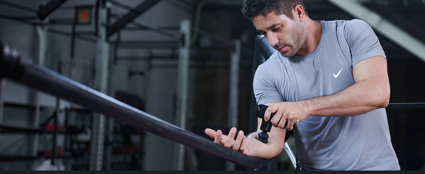 Масажер для м'язів BOB AND BRAD Q2 Plus з підігрівом: компактний, тихий, з сумкою, для розслаблення м'язів