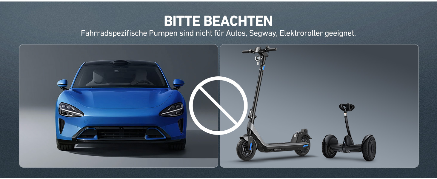 AstroAI Електрична велосипедна помпа, 150 PSI, портативна, акумуляторна, універсальна, для всіх типів велосипедів, з високопродукним мотором, перезаряджається, для міських, шосейних та гірських велосипедів, помаранчевого кольору