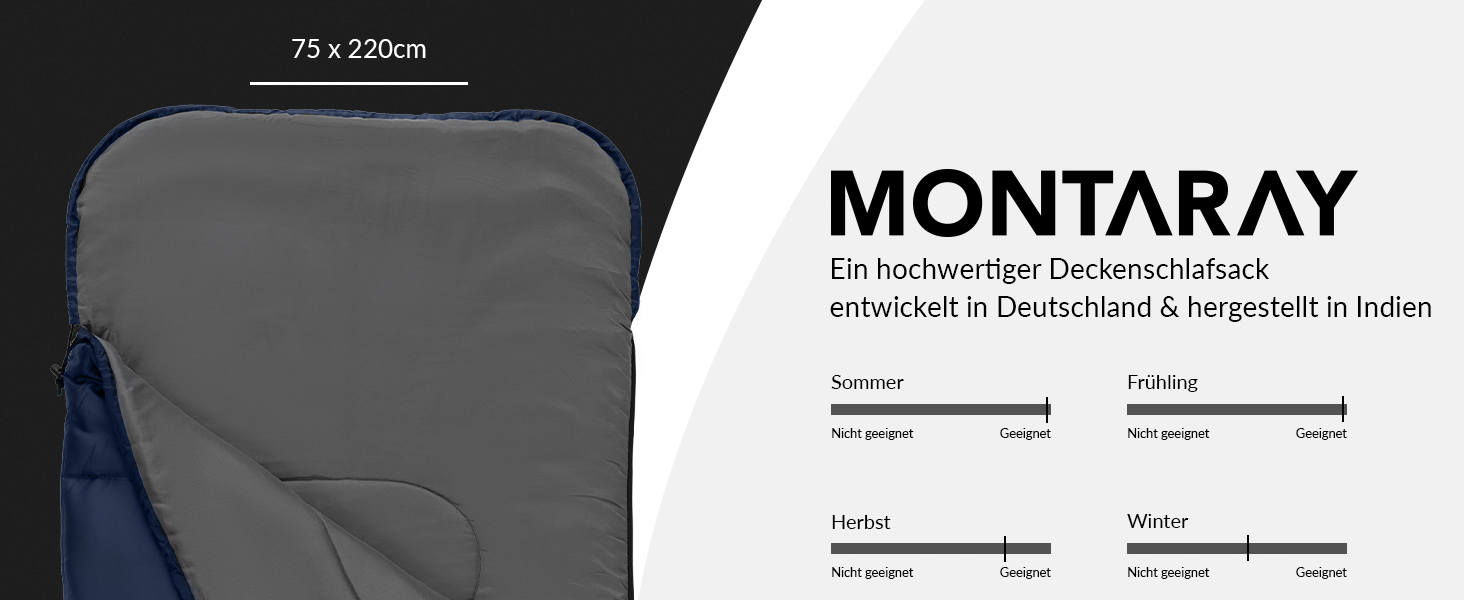 Спальний мішок для кемпінгу з капюшоном до -3°C з подушкою - зимовий та літній спальний мішок 3-4 сезони (75 x 220 см) - туристичний спальний мішок для жінок та чоловіків (теплий) Зелений (Блакитний, 280GSM, з капюшоном)