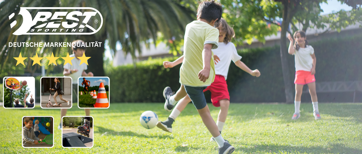 Батут спортивний Superstar 2.0 I Трамплін для саду I Якісний та великий з сіткою безпеки I Ø 366 см I Макс. вага користувача 150 кг I Для дітей