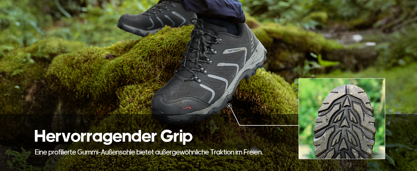 Чоловічі водонепроникні трекінгові черевики NORTIV - водонепроникні, легкі, для хайкінгу, кемпінгу, трекінгу, 45 EU, коричневі, чорні, світло-коричневі