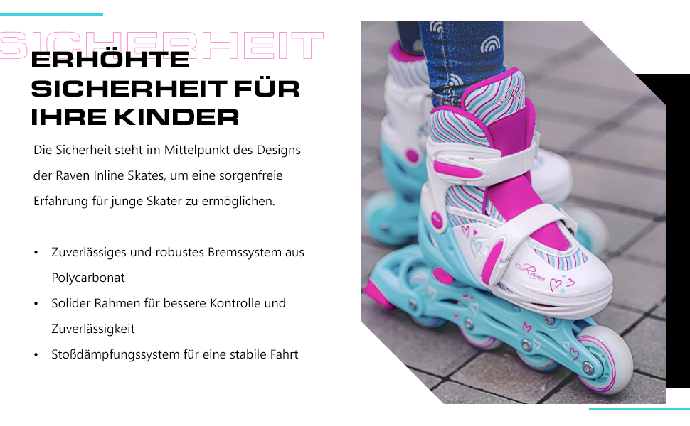 Дитячі ролики-коньки 4-в-1 RAVEN Isla Violet, регульовані 27-30 (16,5-18,5 см)