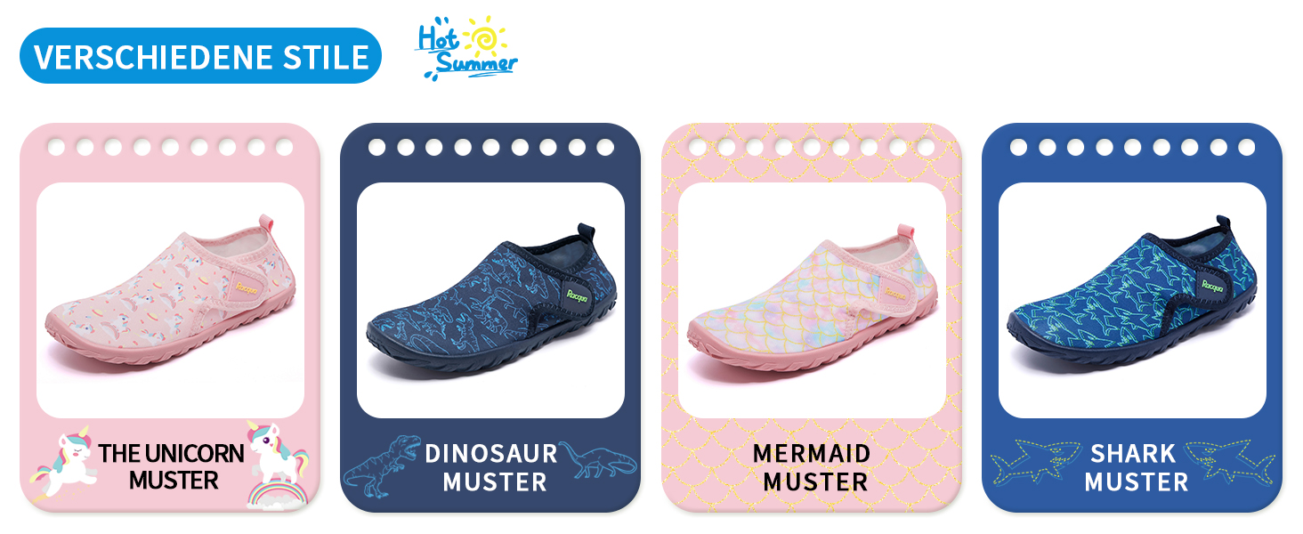 Дитячі водяні черевики Raqua Mermaid - Hdk1602, 33 EU