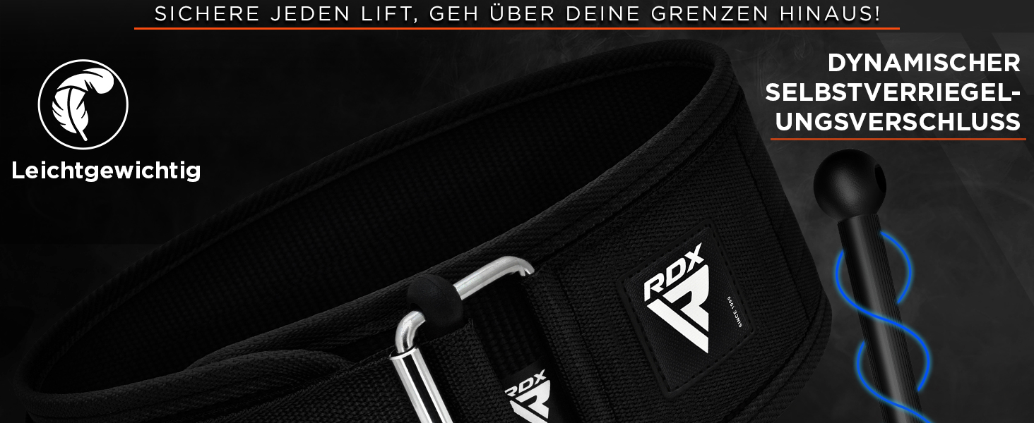 Гірчичний пояс для важкої атлетики RDX 4