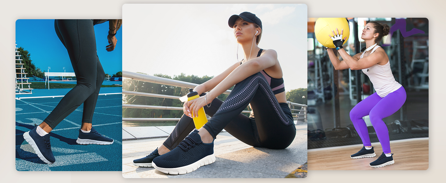 Жіночі кросівки: спортивні, для бігу, фітнесу, тенісу, туризму та відпочинку. Розмір 40 EU, білий колір