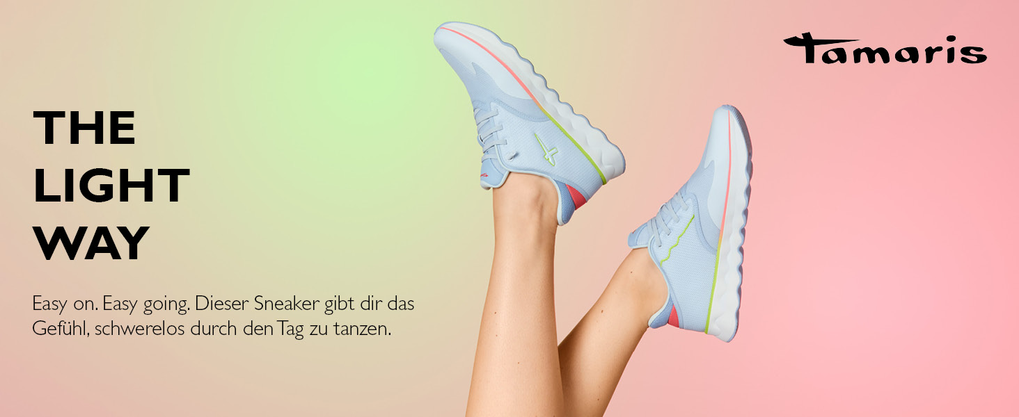 Кросівки жіночі Tamaris Low-Top, світло-блакитні, 39 EU