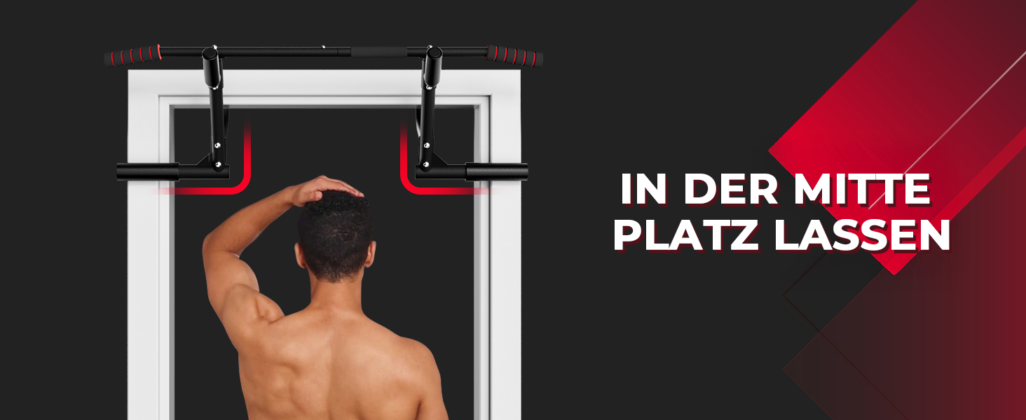 Кімнатна турнік ONETWOFIT для дверного прорізу, мультигрип, чорний, до 210 кг