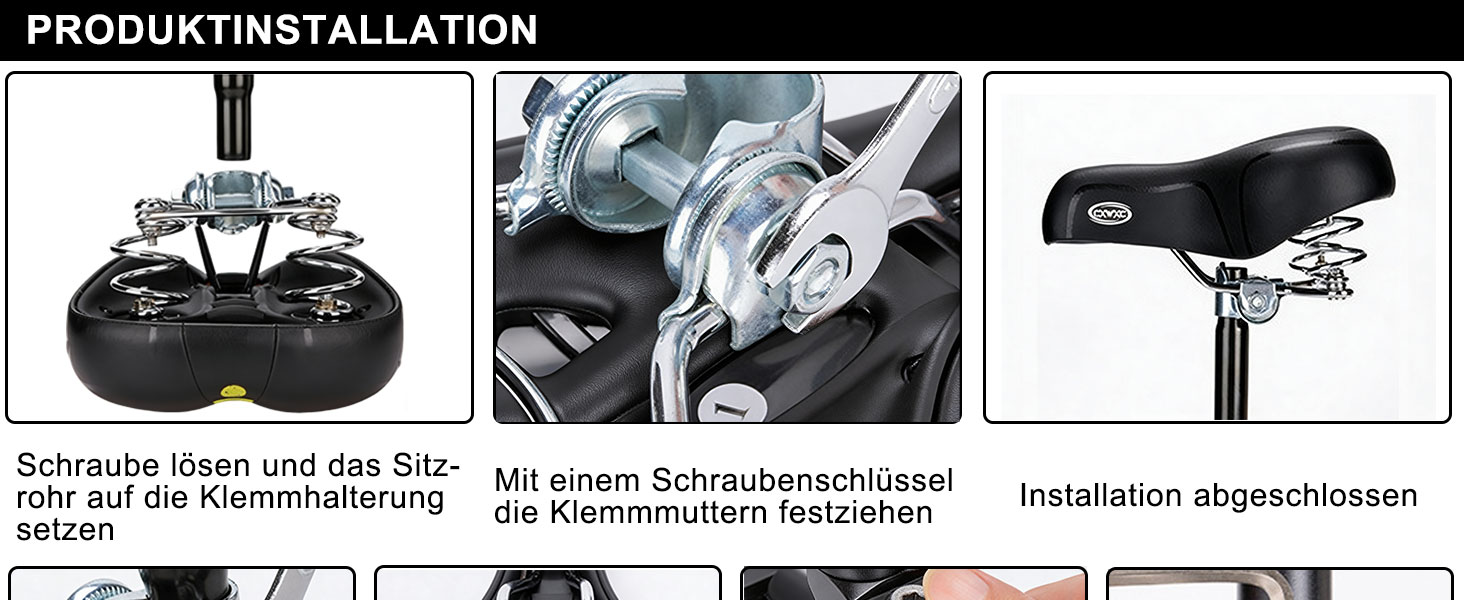 Велосипедне сідло CXWXC з Memory Foam, ергономічне, водонепроникне, амортизуюче, 26 x 18,5 см, для MTB, унісекс, коричневе
