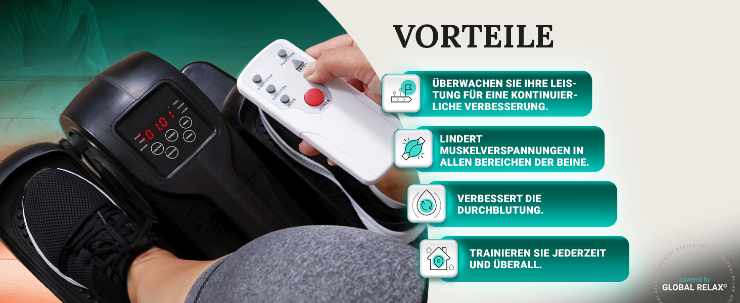 KEIZAN X3 - портативний тренажер для дому та реабілітації: Crosstrainer, Stepper, Pedal Trainer