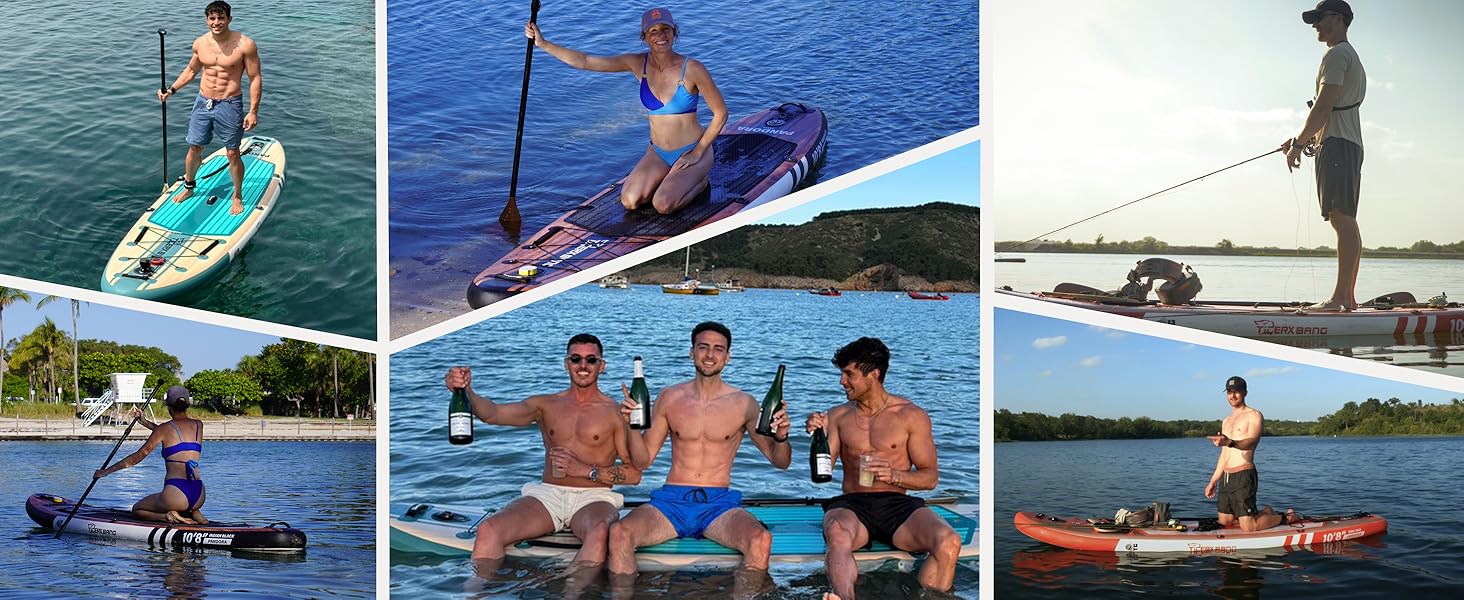 SUP-дошка TIGERXBANG надувна 10'8