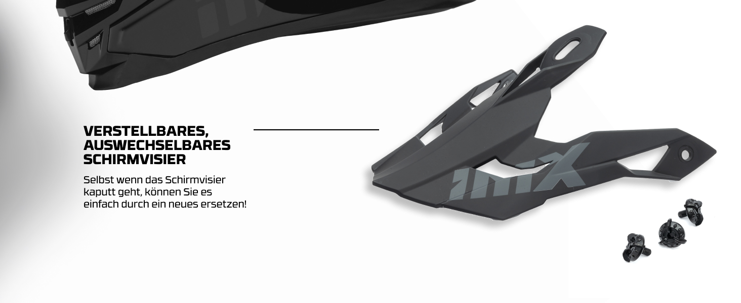 Мотошолом IMX RACING MXT-01 для бездоріжжя, 2 розміри оболонки, 3 розміри EPS, скло з UV-фільтром і сонцезахистом, знімна підкладка