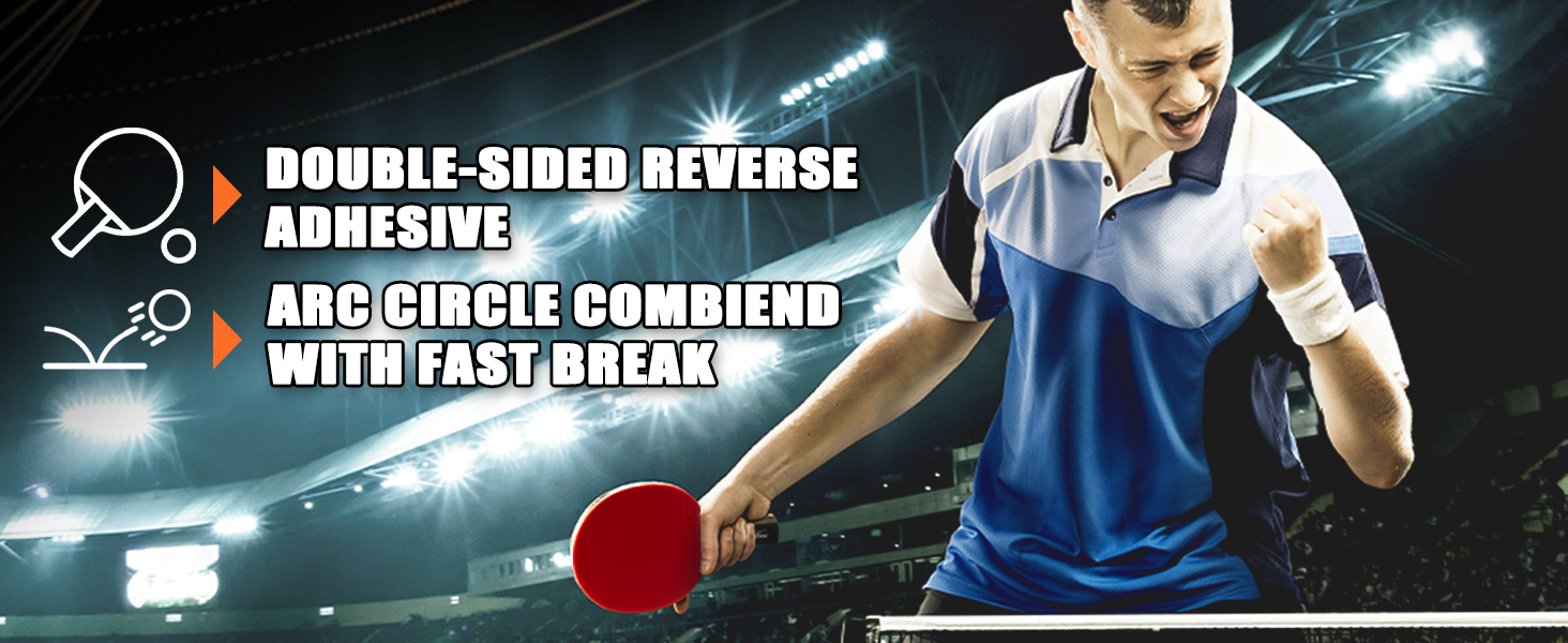 Професійний набір для пінг-понгу Senston з карбоном, набір для гри, контроль та змагання