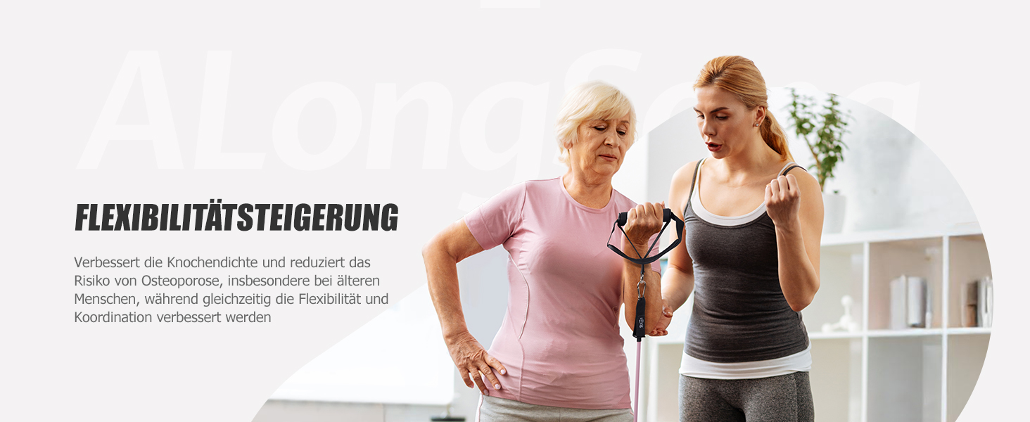 Набір для пілатесу з еластичними стрічками та стержнем, 180LBS/140LBS, фітнес-стрічки, фітнес/йога/тренажерний зал, фіолетовий