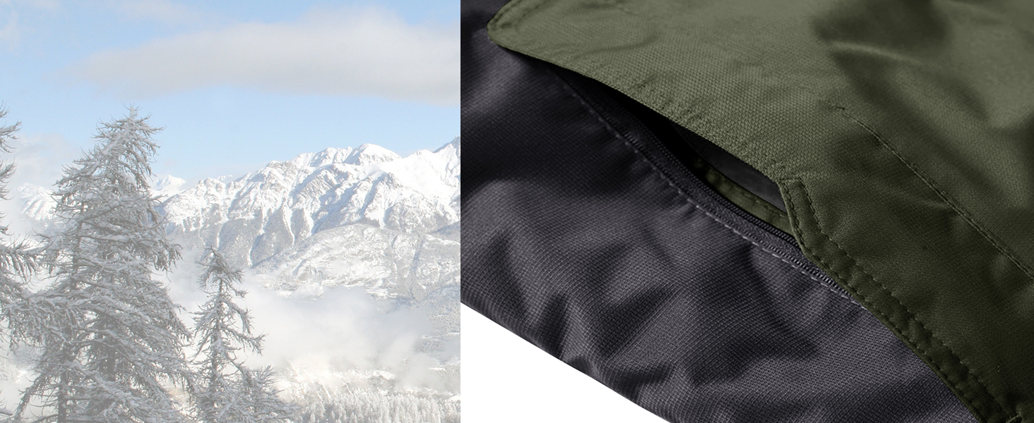 Зимова куртка KEFITEVD для чоловіків: водонепроникна, тепла, з підкладкою, для катання на лижах, спортивна, вітронепроникна, дихаюча, функціональна куртка з відстібаною капюшоном, XL, блакитна