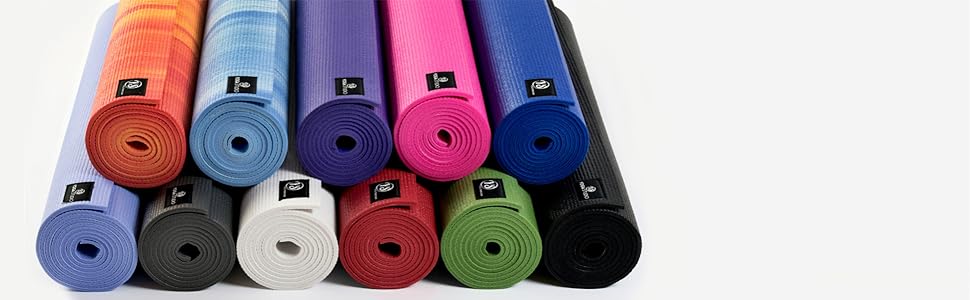 Килимок для йоги Yoga Studio Sticky, бірюзовий, 183x60,6 см, нековзний