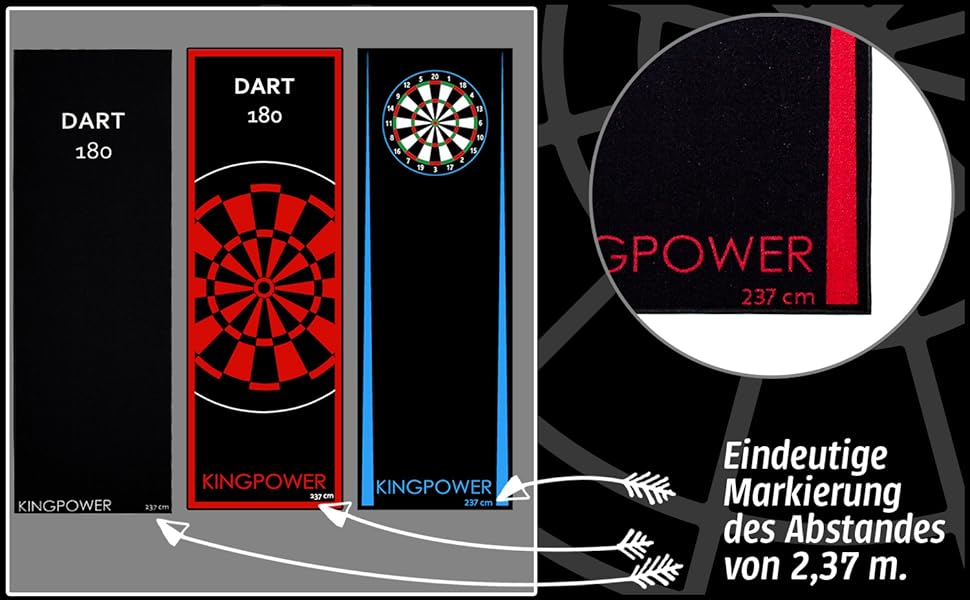 Килим Kingpower Dart 237x80, Дизайн 2