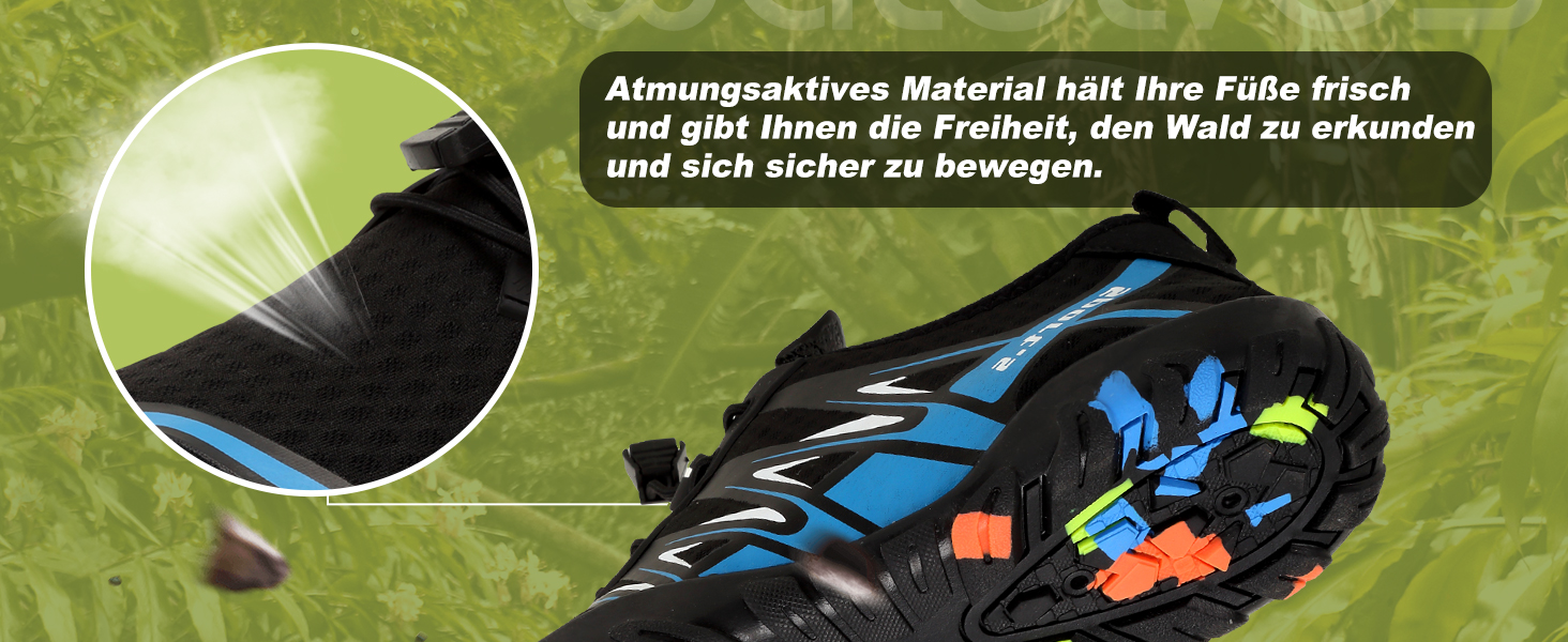 Водні шкарпетки для плавання та дайвінгу WateLves - унісекс, сірі, 46 EU