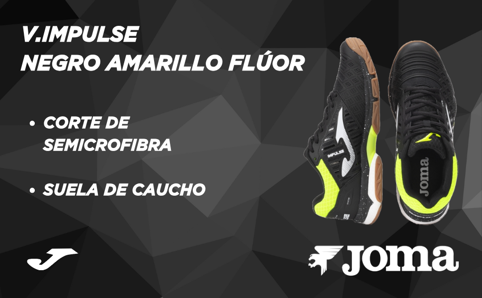 Волейбольне взуття Joma для чоловіків, розмір 42 EU, чорний колір