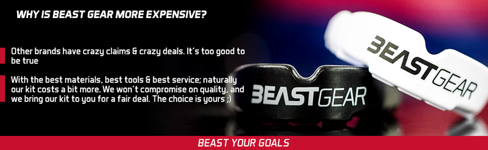 Капа Beast Gear - бокс, ММА, регбі, з коробкою для зберігання