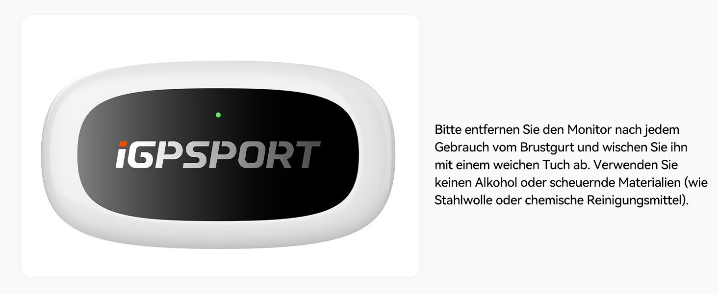 Пульсометр iGPSPORT HR50 Bluetooth ANT+ для велоспорту, бігу, фітнесу (водонепроникний)