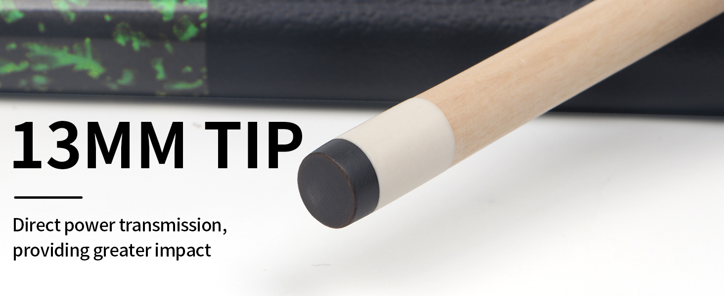 Більярдний кий Horse Billardqueue-Set зі штучним канадським кленом, 58 дюймів, вага 18-21 oz, 2 крейди, для дорослих