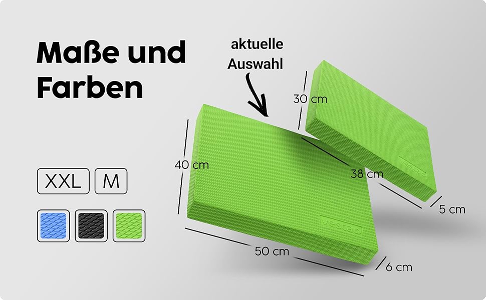 Баланс-пад Vesta+ Balance Pad XXL з додатком, тренувальний килимок для рівноваги, фізіотерапія, фітнес, зелений