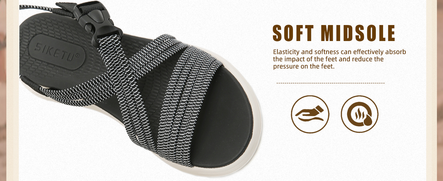 Сандалі жіночі літні Bequeme (Німеччина) 39 EU бежеві з ортопедичною устілкою для прогулянок та відпочинку