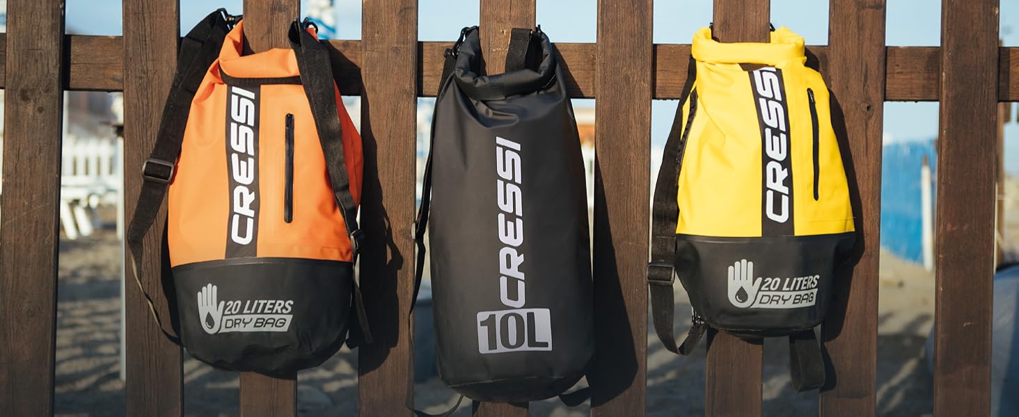 Водонепроникні сумки Cressi Orange 5 LT - унісекс, без застібки-блискавки