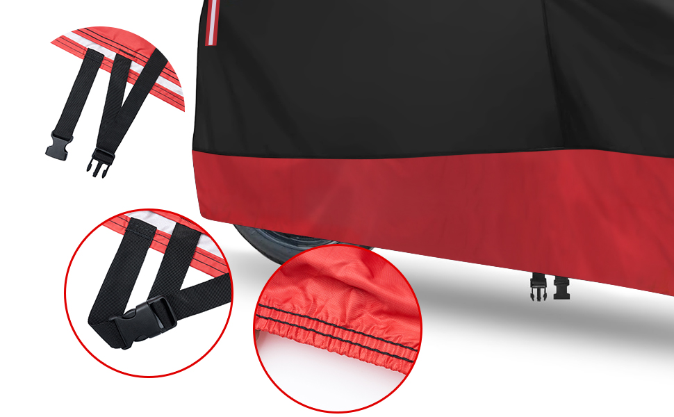 Водонепроникна мотоциклетна накривка Neverland для зберігання на вулиці та в приміщенні. 210D, 220 x 95 x 110 см. Підходить для мотоциклів, скутерів, мопедів.