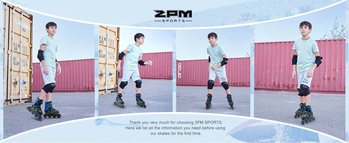 Інлайнери дитячі 2PM SPORTS регульовані, ролики для дівчаток/хлопчиків, розмір EU 37.5-41, фіолетовий