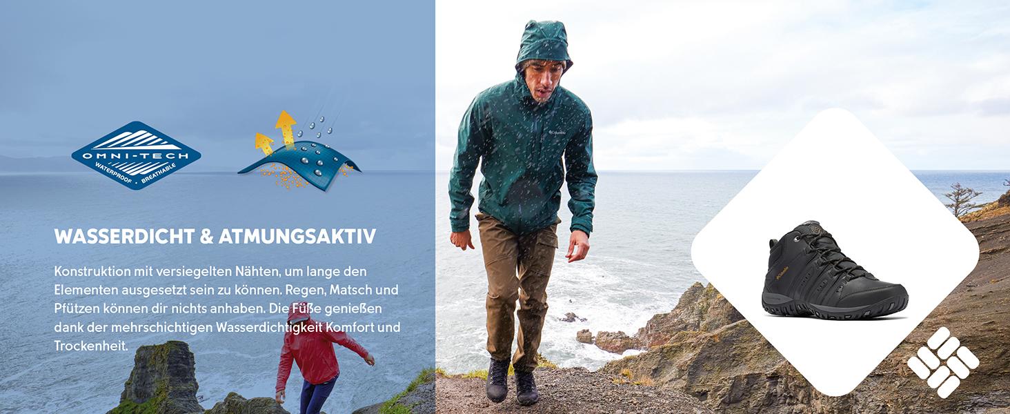 Чоловічі трекінгові черевики Columbia Gunnison 50 Black Goldenrod