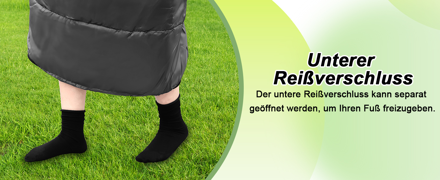 Спальний мішок Outdoor для кемпінгу 3 сезони, дорослий, 2-в-1, теплий, легкий, водонепроникний, для подорожей, хайкінгу та туризму