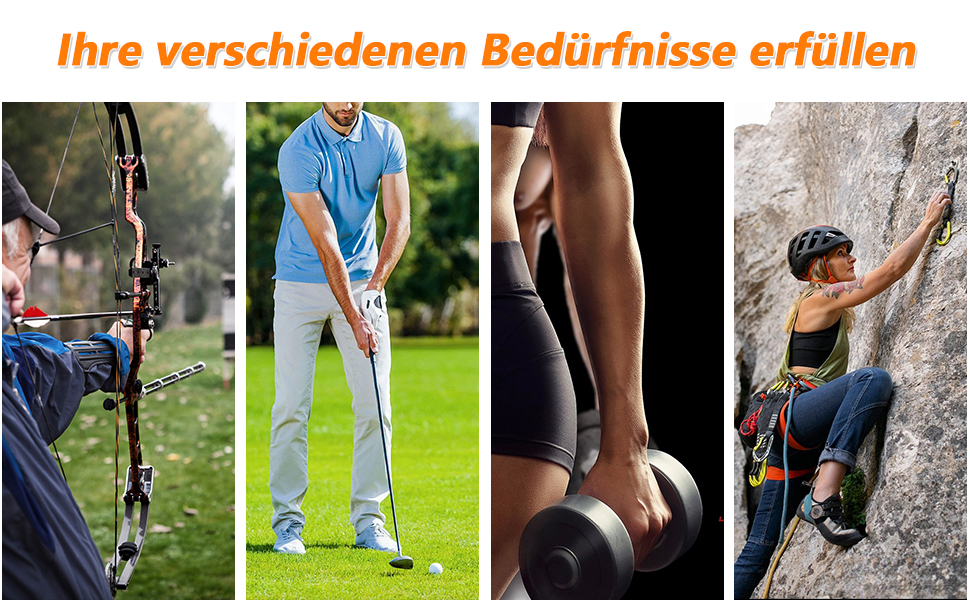 Набір для тренування Griffkraft (5 шт.): ергономічний тренажер зап'ястя, тренажер сили рук та пальців. Для спортсменів та реабілітації рук