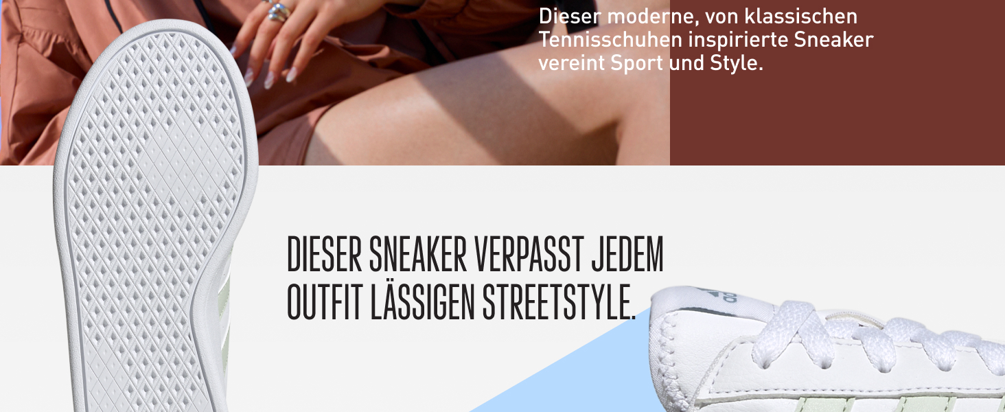 Кросівки жіночі Adidas Breaknet 3.0 White/Black/Silver 40 2/3 EU