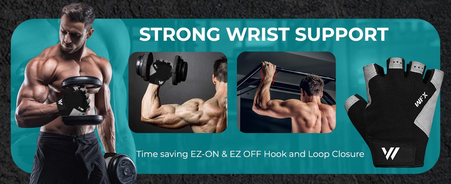 Фитнес-рукавички Westwood Fox для тренувань: неслизькі, амортизуючі, для важкої атлетики, з підкладкою, дихаючі, без пальців, підтримка відсутня