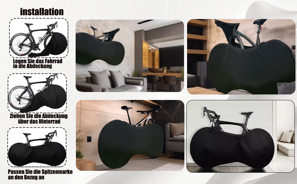 Чохол для велосипеда Leica Gewebe04: еластичний, водонепроникний, для захисту від пилу та транспортування