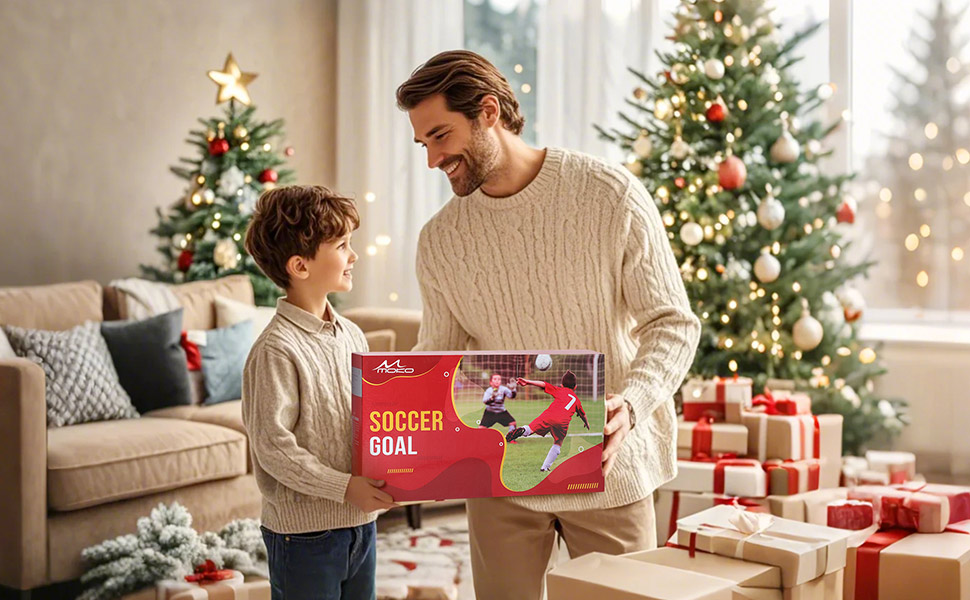 Ворота для футболу MoKo для саду, 150x120 см, велика розкладна сітка з мішенню, портативне обладнання для дитячих футбольних тренувань, спортивна гра на відкритому повітрі (Чорний+Синій)