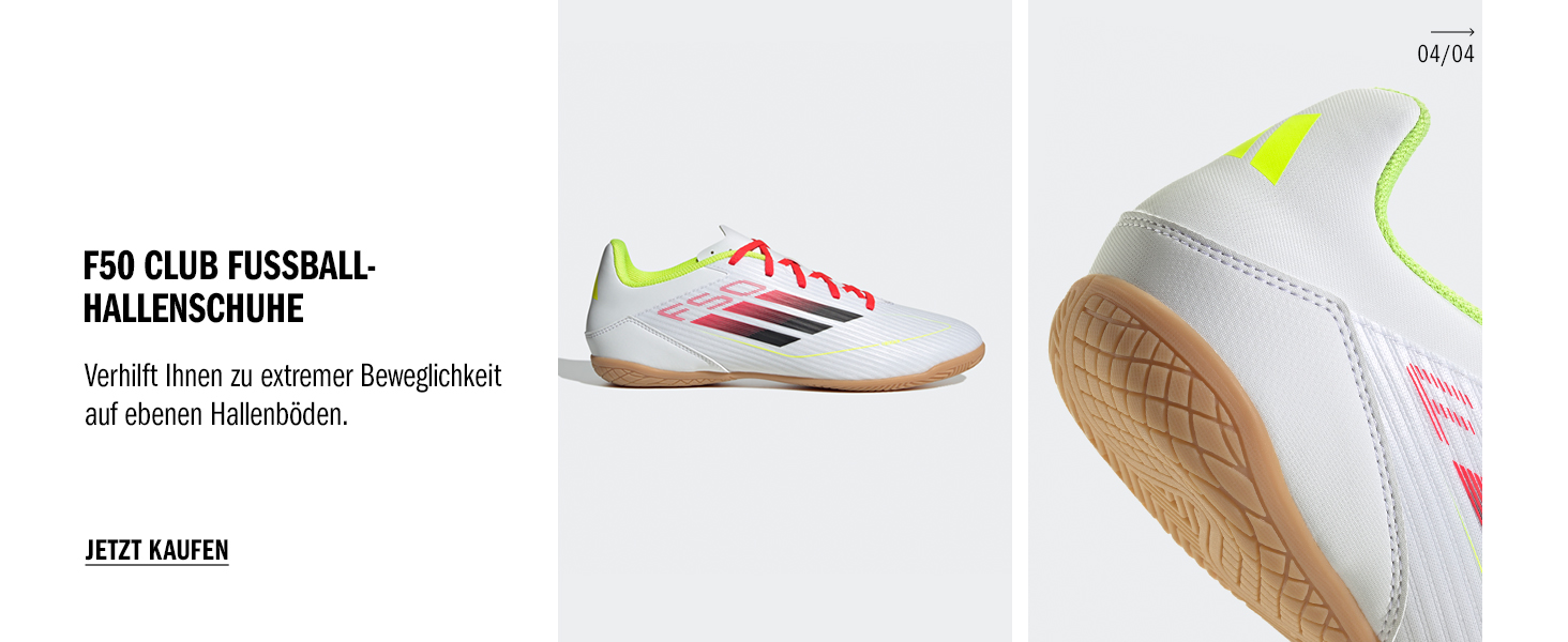 Жіночі футбольні бутси Adidas F50 League Mid Top для твердого/багатоповерххового поля, розмір 39 1/3 EU, кольори: Cloud White, Lucid Red, Solar Yellow