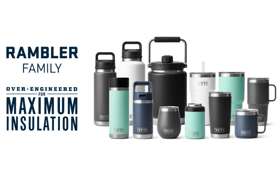 Термобутилка YETI Rambler з кришкою Chug, чорна, 760 мл