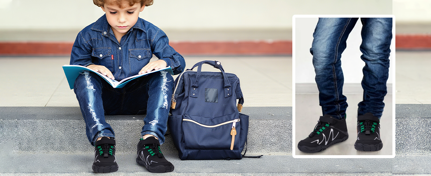 Дитячі босижні кросівки для активного відпочинку: легкі, водонепроникні, з антиковзаючою підошвою (27-35 розмір)